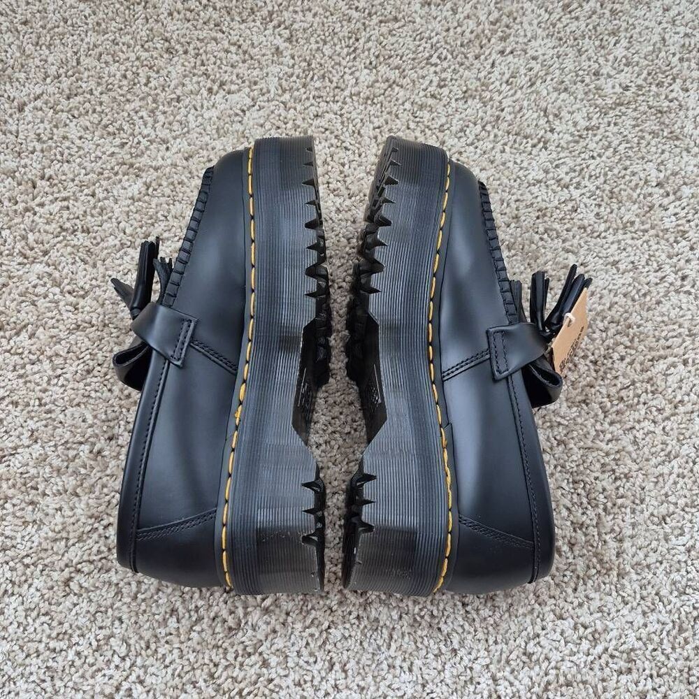 Dr. Martens Adrian Quad  Leather Loafters Black Size M7/W8 - Picture 6 of 6